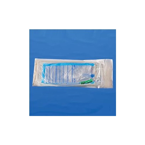 Male 14 Fr U-Shaped Catheter and Insertion Kit