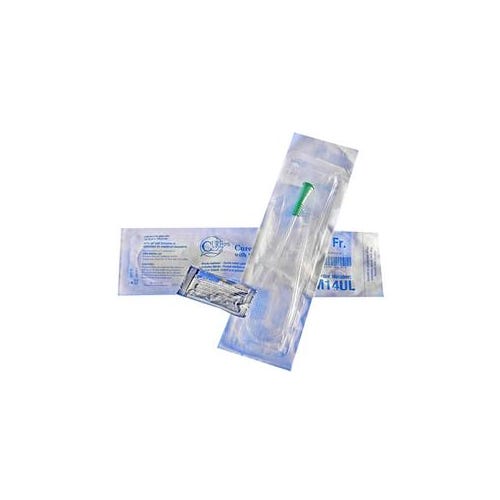 Cure Pocket Coude Catheter 16