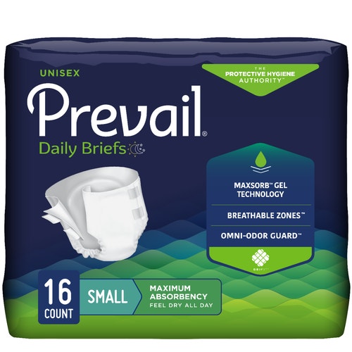 Prevail Daily Briefs - Maximum Absorbency - Small