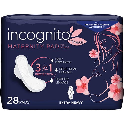 Prevail Incognito Maternity Pads - Extra Heavy Absorbency