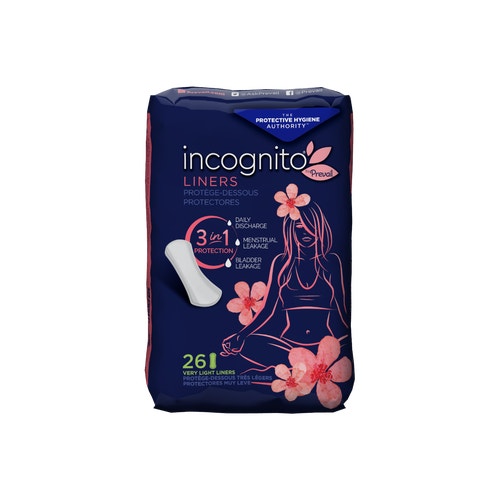 Prevail Incognito Feminine Liners - Very Light Absorbency