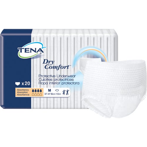 TENA Dry Comfort Protective Underwear - Moderate Absorbency