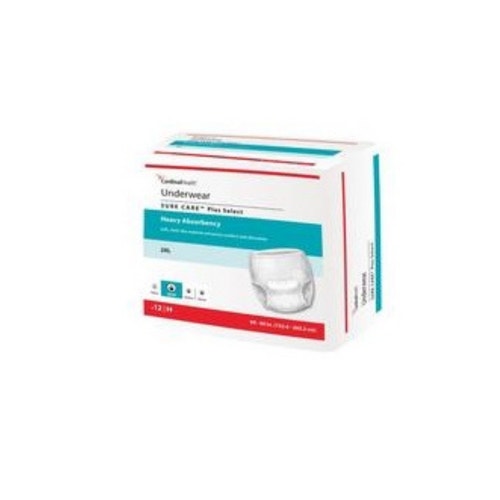 Cardinal Health Sure Care Plus Select Underwear - Heavy Absorbency - XXL